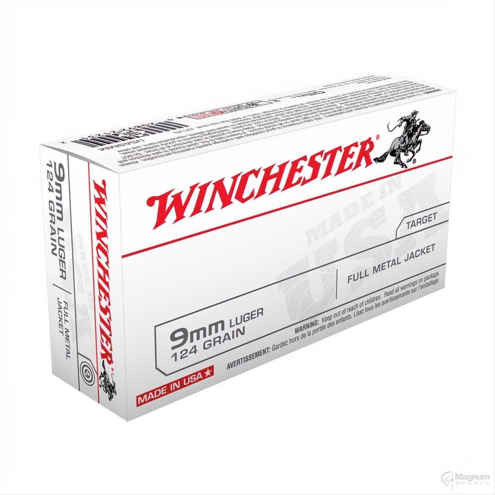 Winchester Value Pack 9mm 124gr FMJ