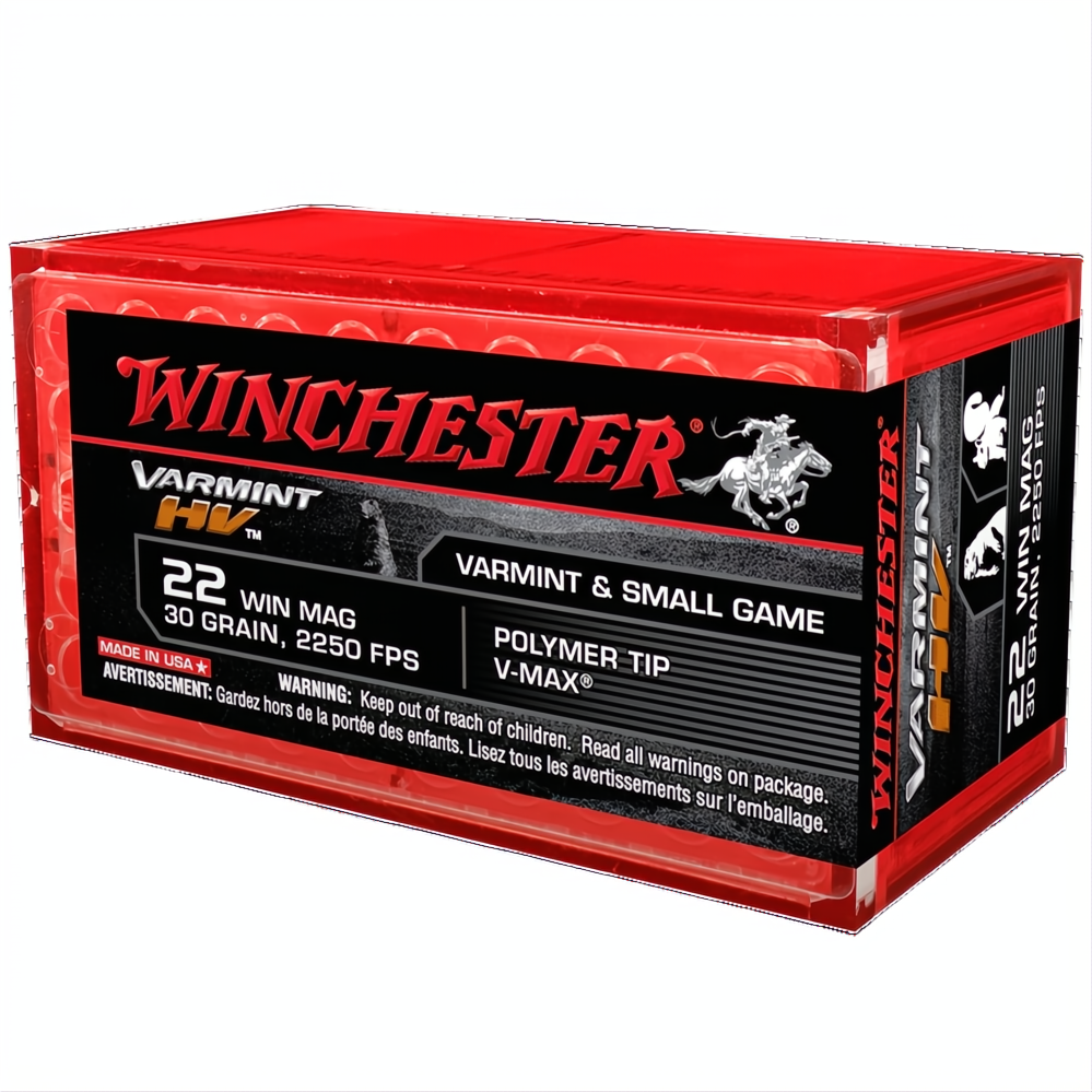 Winchester Varmint HV 22WMR 30gr Vmax