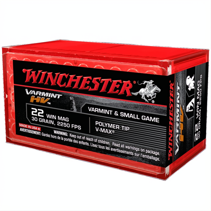 Winchester Varmint HV 22WMR 30gr Vmax