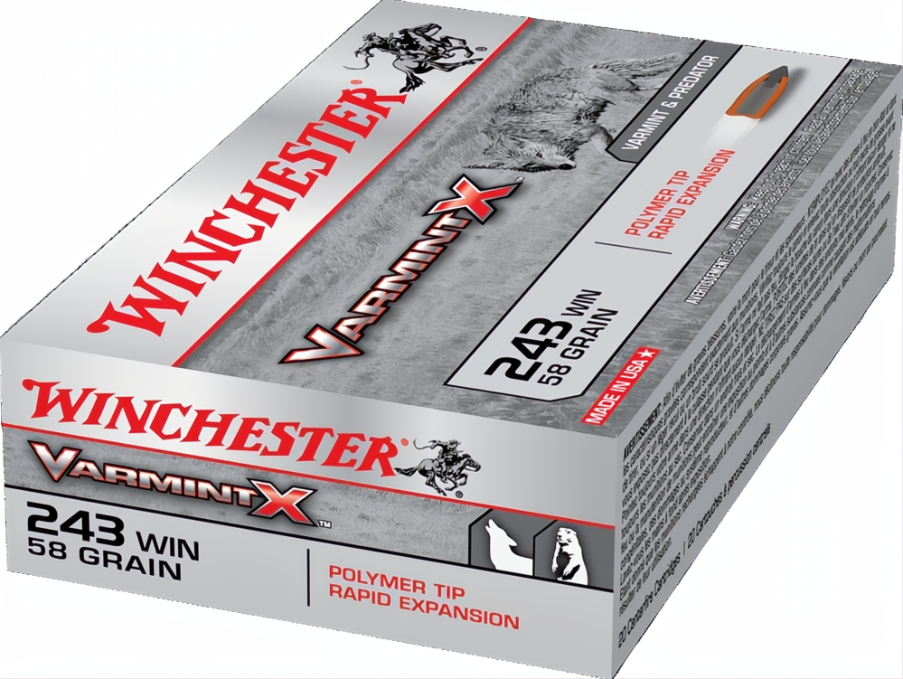 Winchester Varmint X 243Win 58gr PT