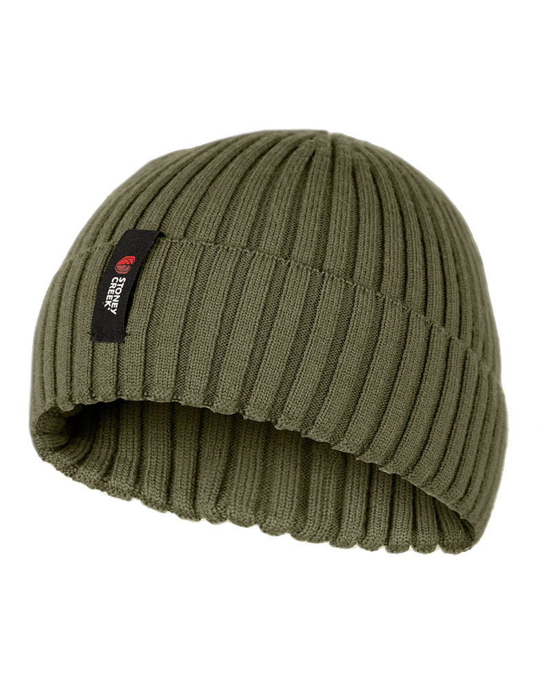 Wool Blend Beanie - Bayleaf