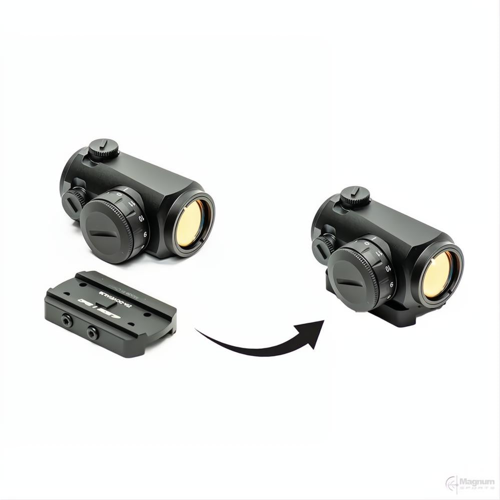 ZEROTECH AIMPOINT MICRO TO DOVETAIL 3/8" ADAPTER