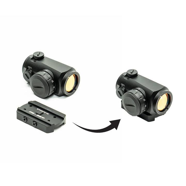 ZEROTECH AIMPOINT MICRO TO DOVETAIL 3/8" ADAPTER