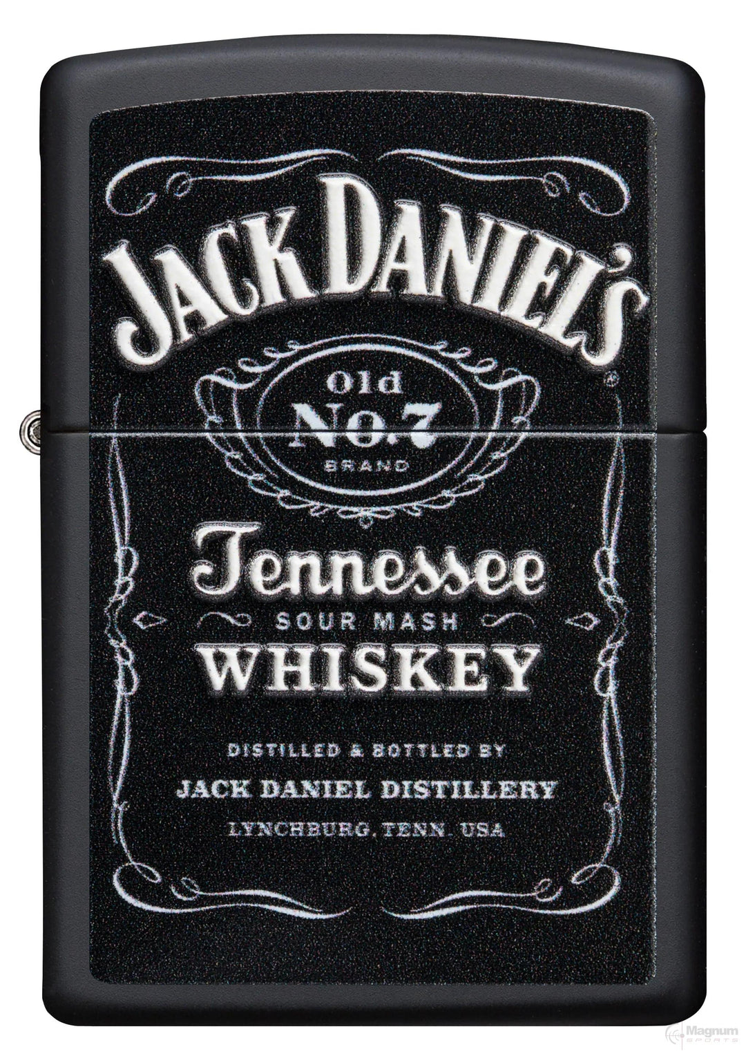 ZIPPO JACK DANIEL S BLACK MATTE