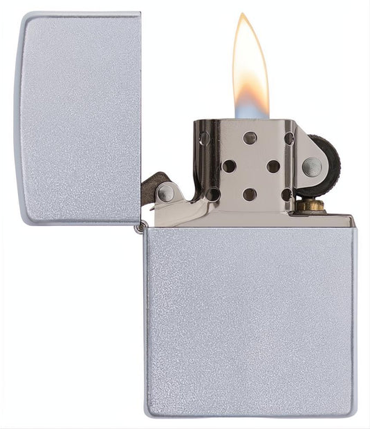 ZIPPO SATIN CHROME HANG SELL