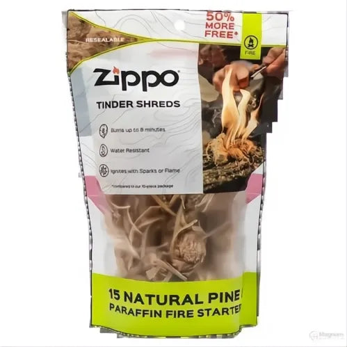 ZIPPO TINDER SHREDS