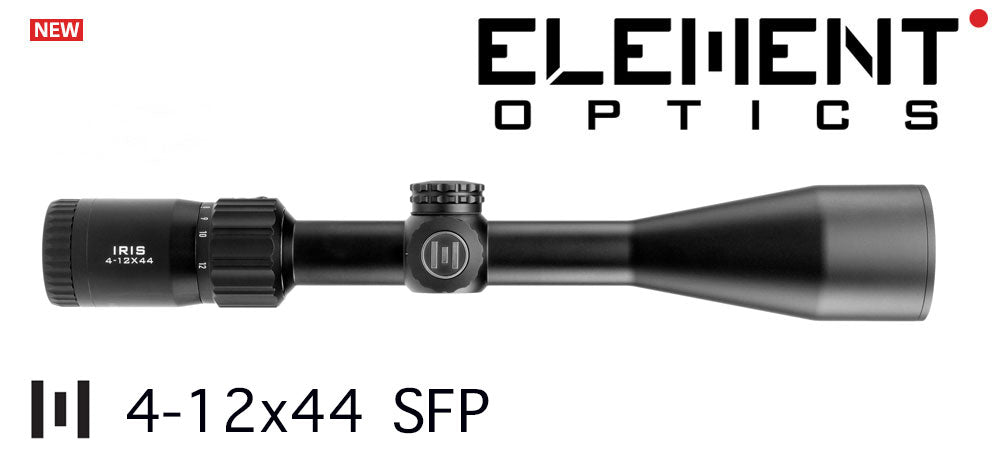Bergara Rimfire BMR X Carbon &amp;  Element Iris 4-12x44 &amp; Rings