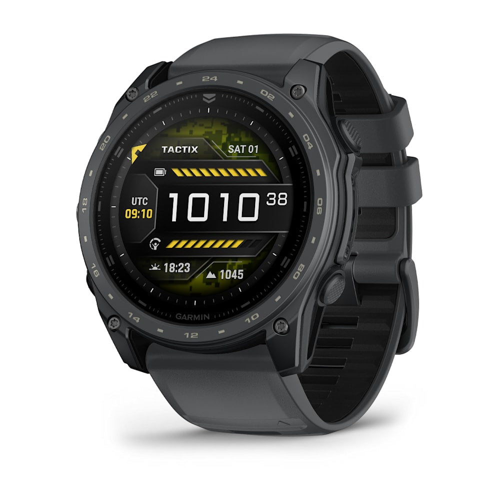 Garmin tactix 8 Cerakote 51mm AMOLED Sapphire Slate Grey Titanium Slate Grey Black Silicone Band