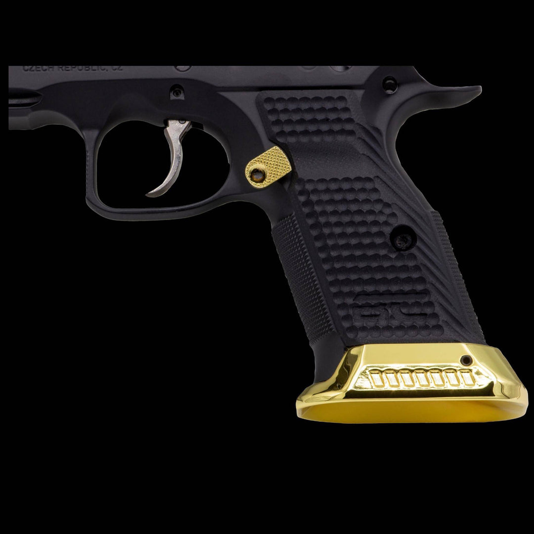 CZ Shadow 2 Grips &amp; Brass Magwell Combo