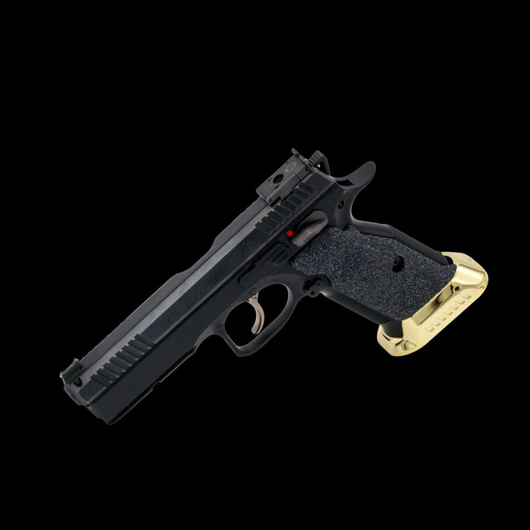 CZ Shadow 2 Grips &amp; Brass Magwell Combo