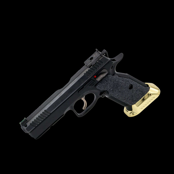 CZ Shadow 2 Grips &amp; Brass Magwell Combo