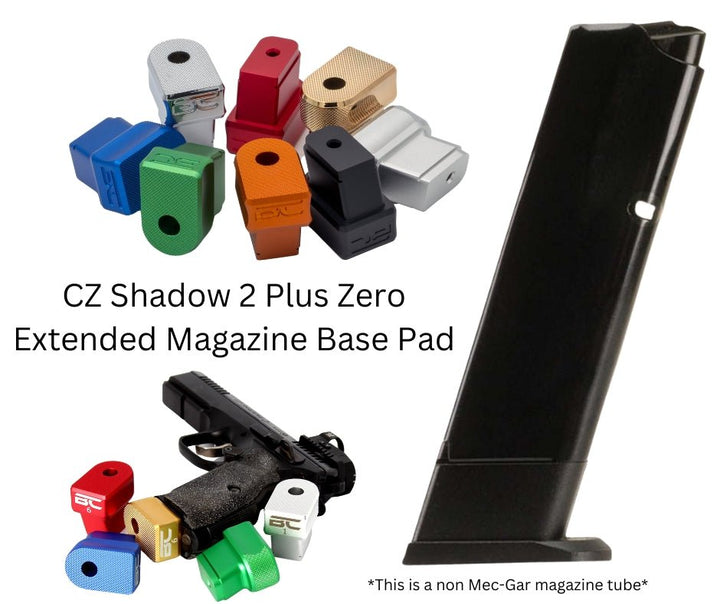 CZ Shadow 2 Plus Zero Extended Magazine Base Pad