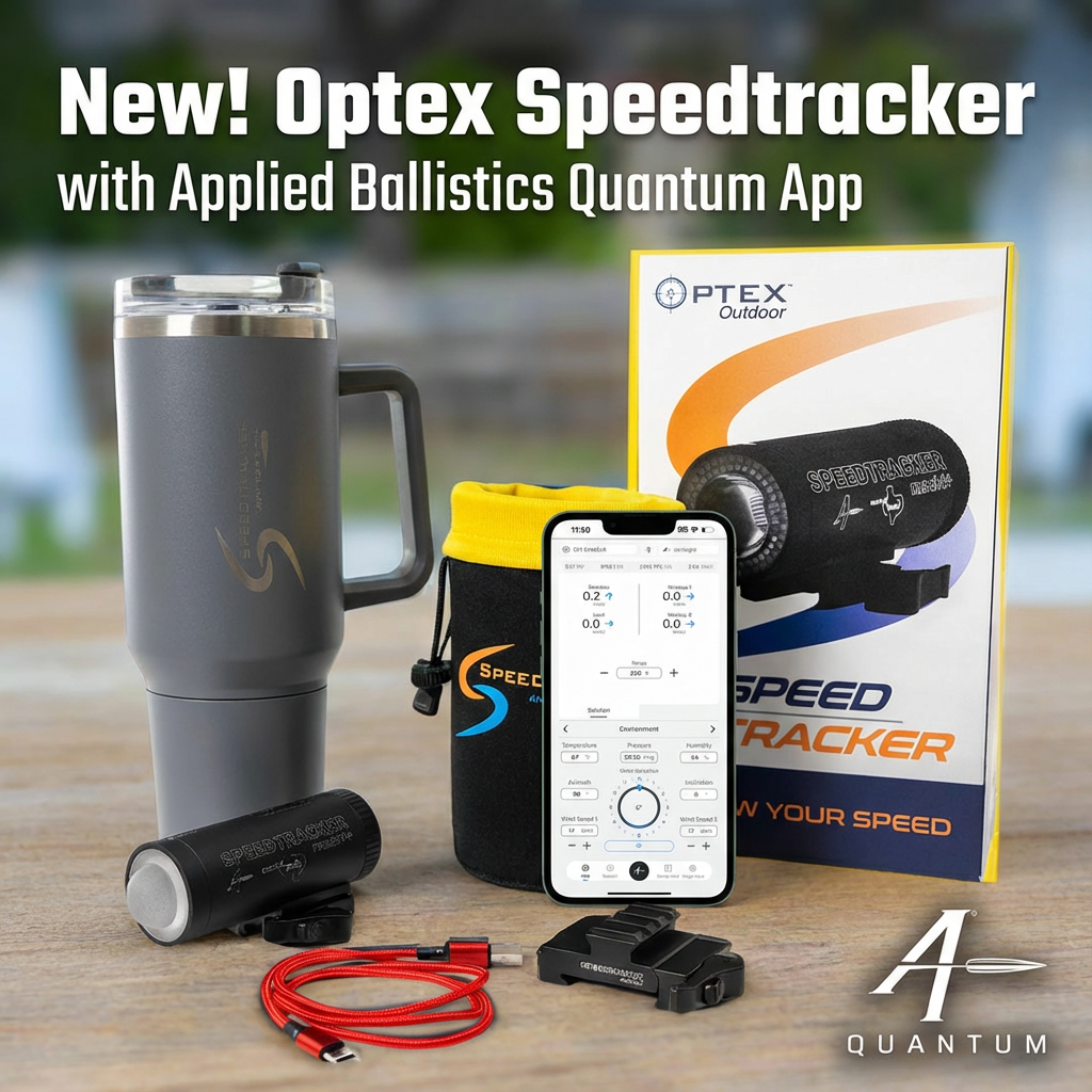 Optex Outdoor Speedtracker Mach 4+, with Applied Ballistics Quantum