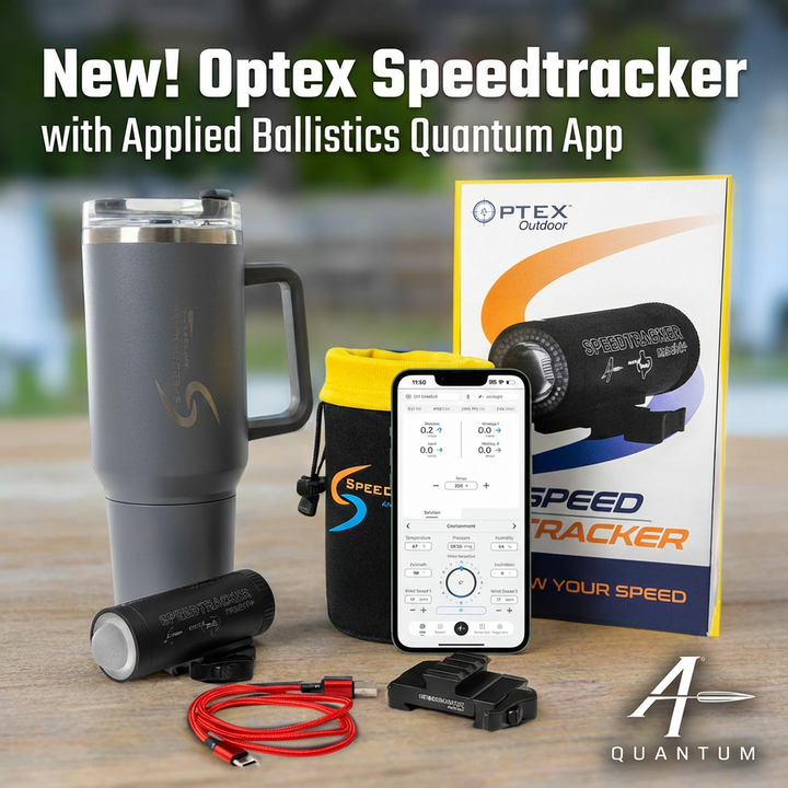 Optex Outdoor Speedtracker Mach 4+, with Applied Ballistics Quantum