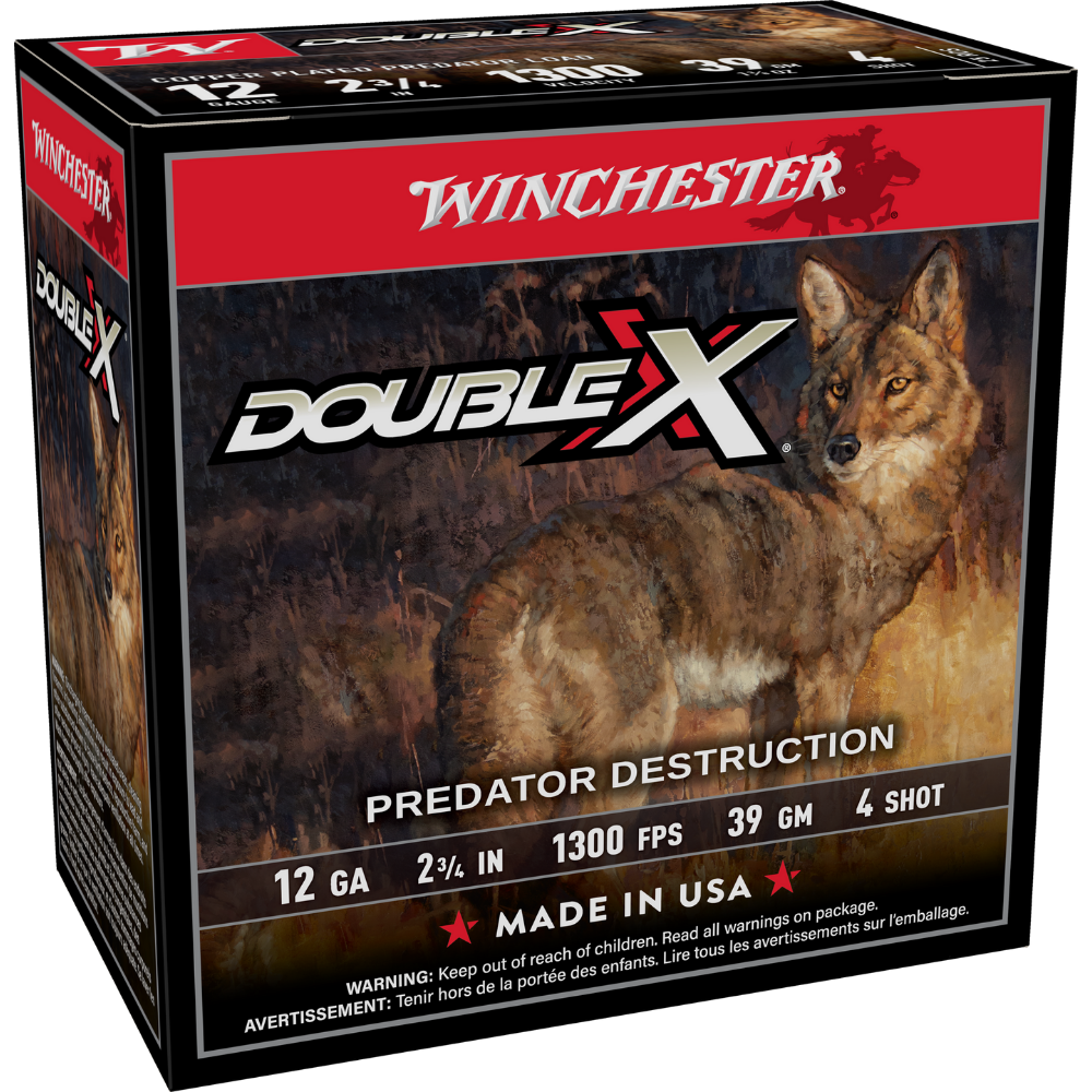Winchester Double X Magnum 12G 2-3/4" 39gm Shot Size 4