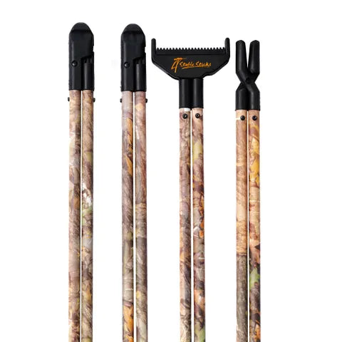 4 Stable Sticks - Bush Essential (Camo, Black, Green)