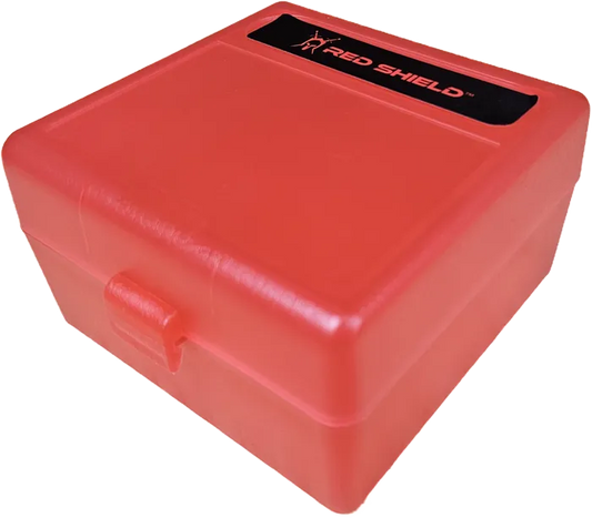 Red Shield Rifle .223 (or similar) Ammo Box - 100 Round