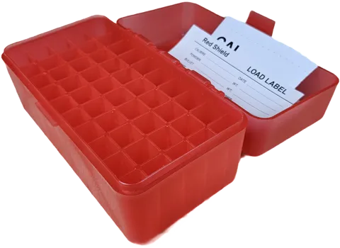 Red Shield Rifle .223 (or similar) Ammo Box - 50 Round