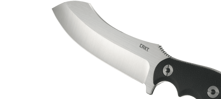 Catchall Black Fixed Blade Knife with Sheath 2866