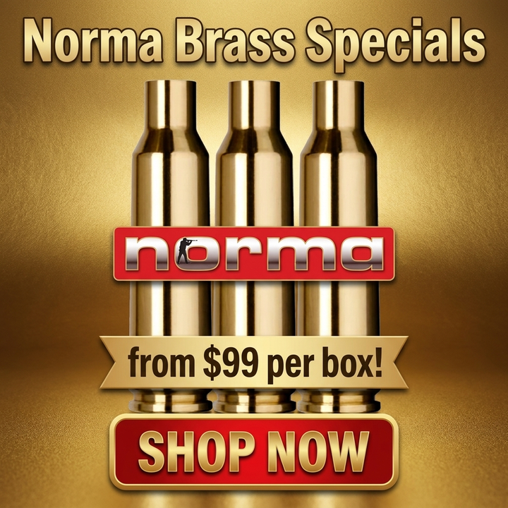 Norma On Sale Norma Unprimed Brass: 300 SAUM/WSM, 7MM SAUM/Blaser
