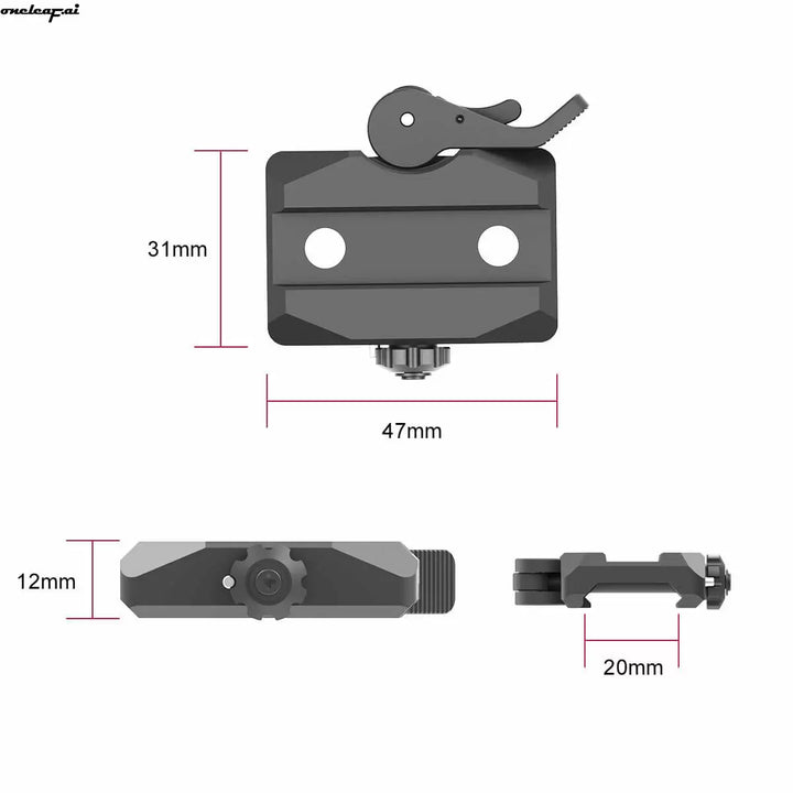 oneleaf.ai Quick Detach Mount for Mars MT1000LRF Thermal Scope