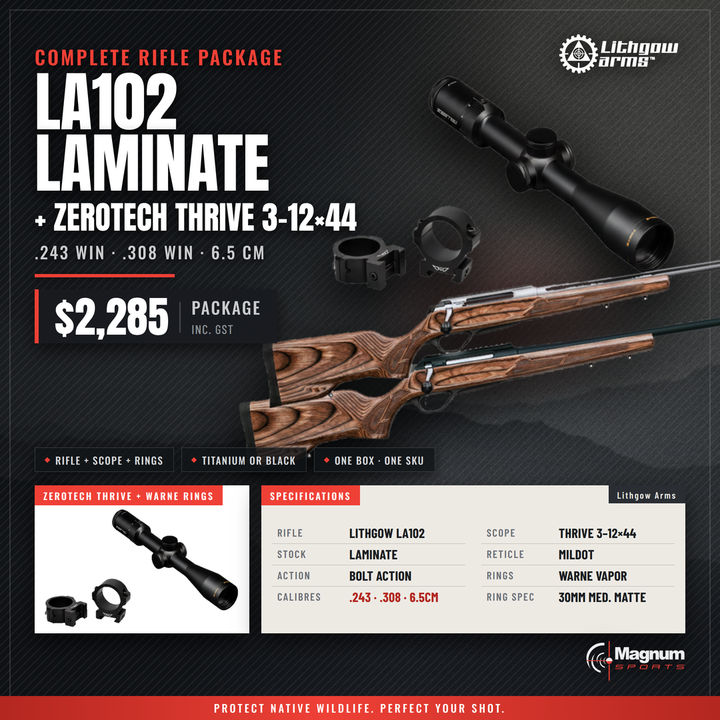 Lithgow LA102 Laminate &amp; Zerotech Thrive Package