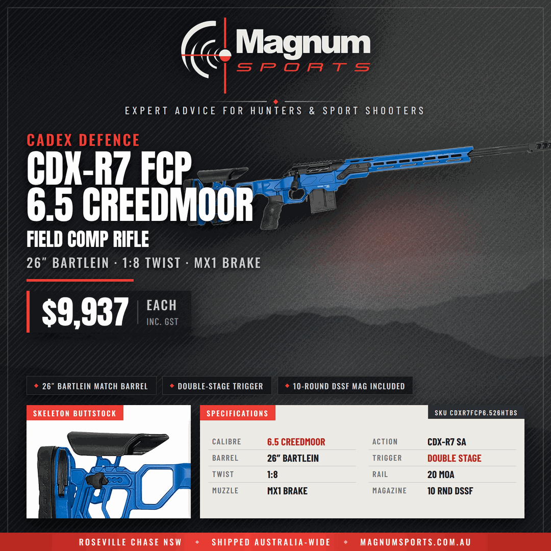 Cadex CDX-R7 FCP SA 6.5 Creedmoor rifle promo