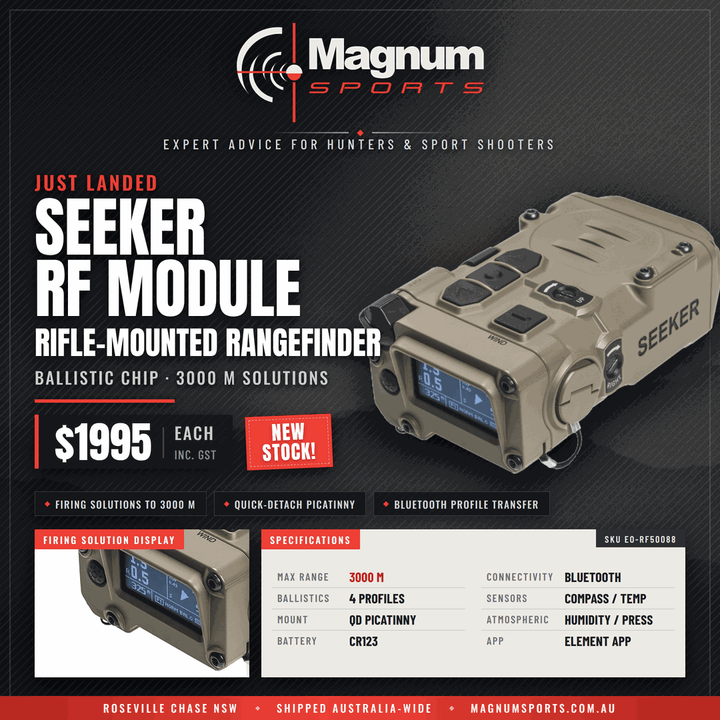 Element Optics Seeker RF Module - Magnum Sports advert