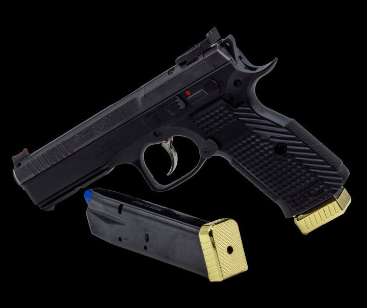 Mec-Gar CZ Shadow 2 Brass Base Pad | Magwell Ready