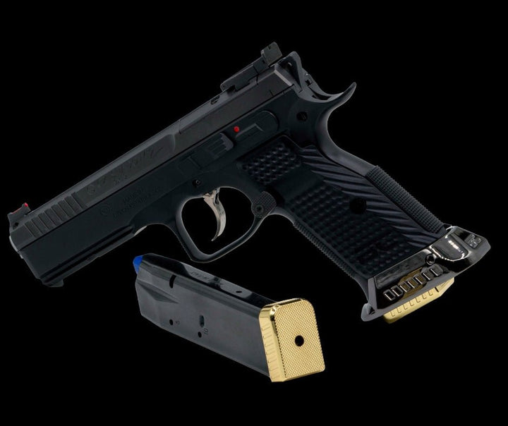 Mec-Gar CZ Shadow 2 Brass Base Pad | Magwell Ready