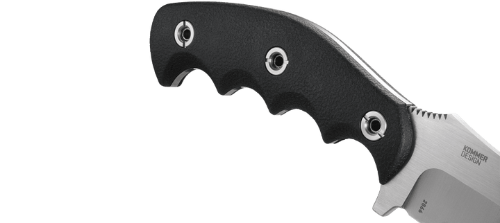Catchall Black Fixed Blade Knife with Sheath 2866