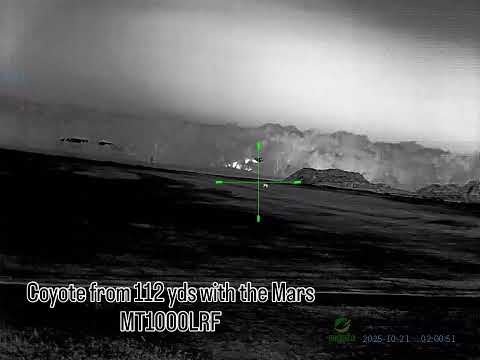 oneleaf.ai Mars MT1000LRF 75mm lens hunting footage