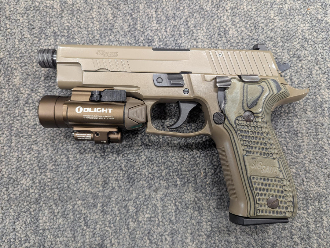 Pre-Owned | Sig Sauer P226 Scorpion Elite, FDE, Olight, Mags