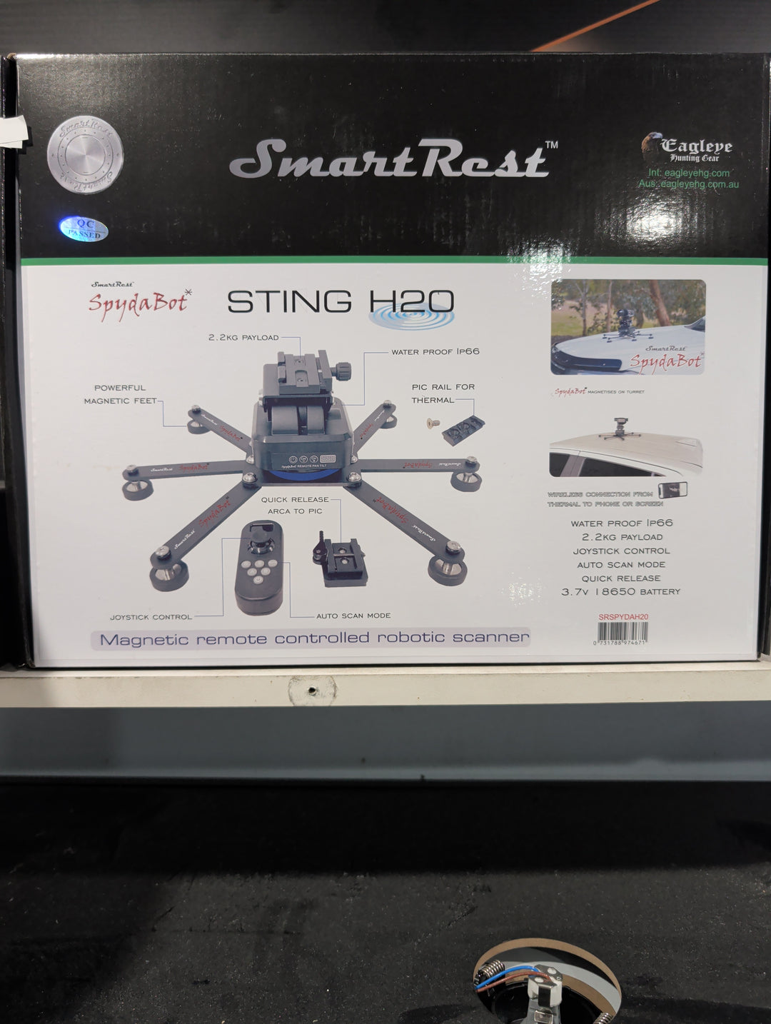 Spydabot Sting H20 SmartRest