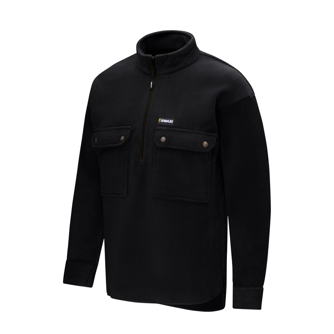 Swazi Back 40 Shirt in Black