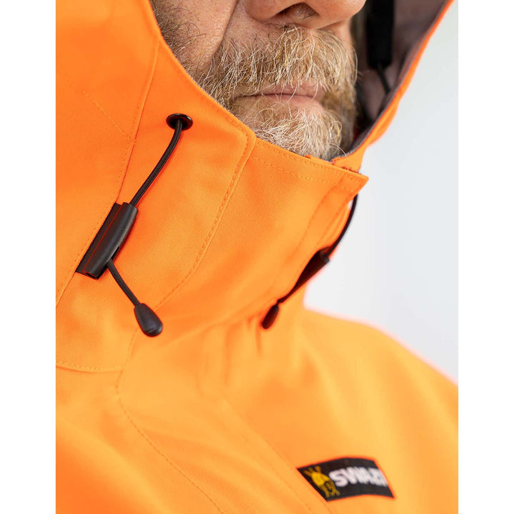 Swazi Huron Anorak in Blaze / Black
