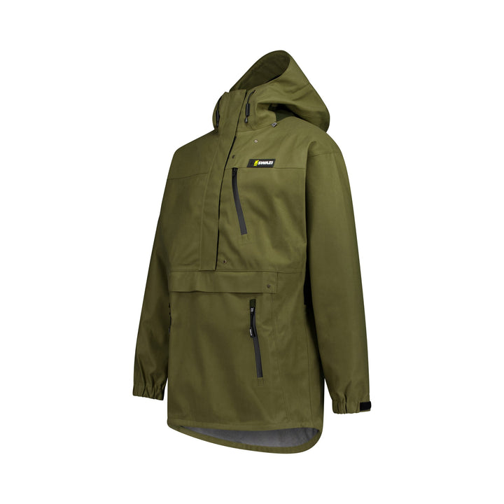 Swazi Kagoule Anorak in Tussock Green
