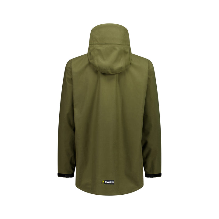 Swazi Kagoule Anorak in Tussock Green
