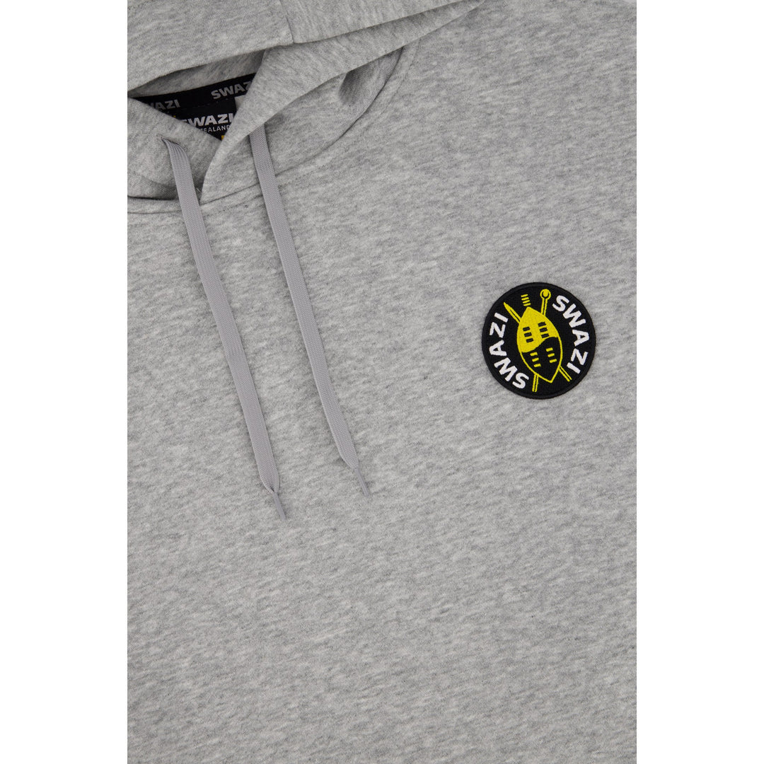 Swazi Larrikin Hoodie in Mid-Grey Marle