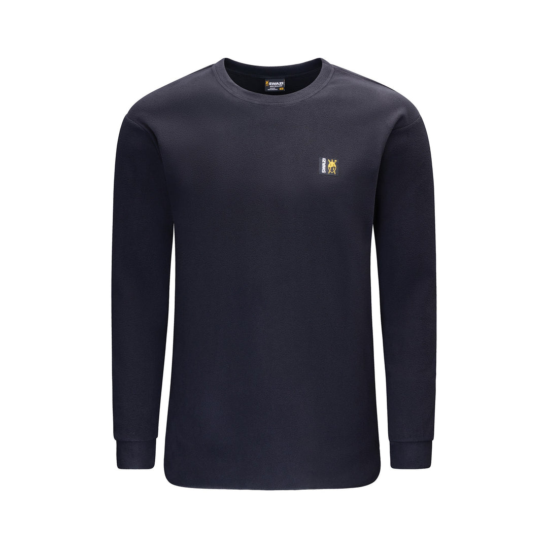 Swazi Long Sleeve Micro Top in Black