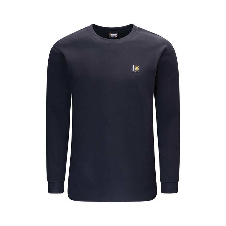 Swazi Long Sleeve Micro Top in Black