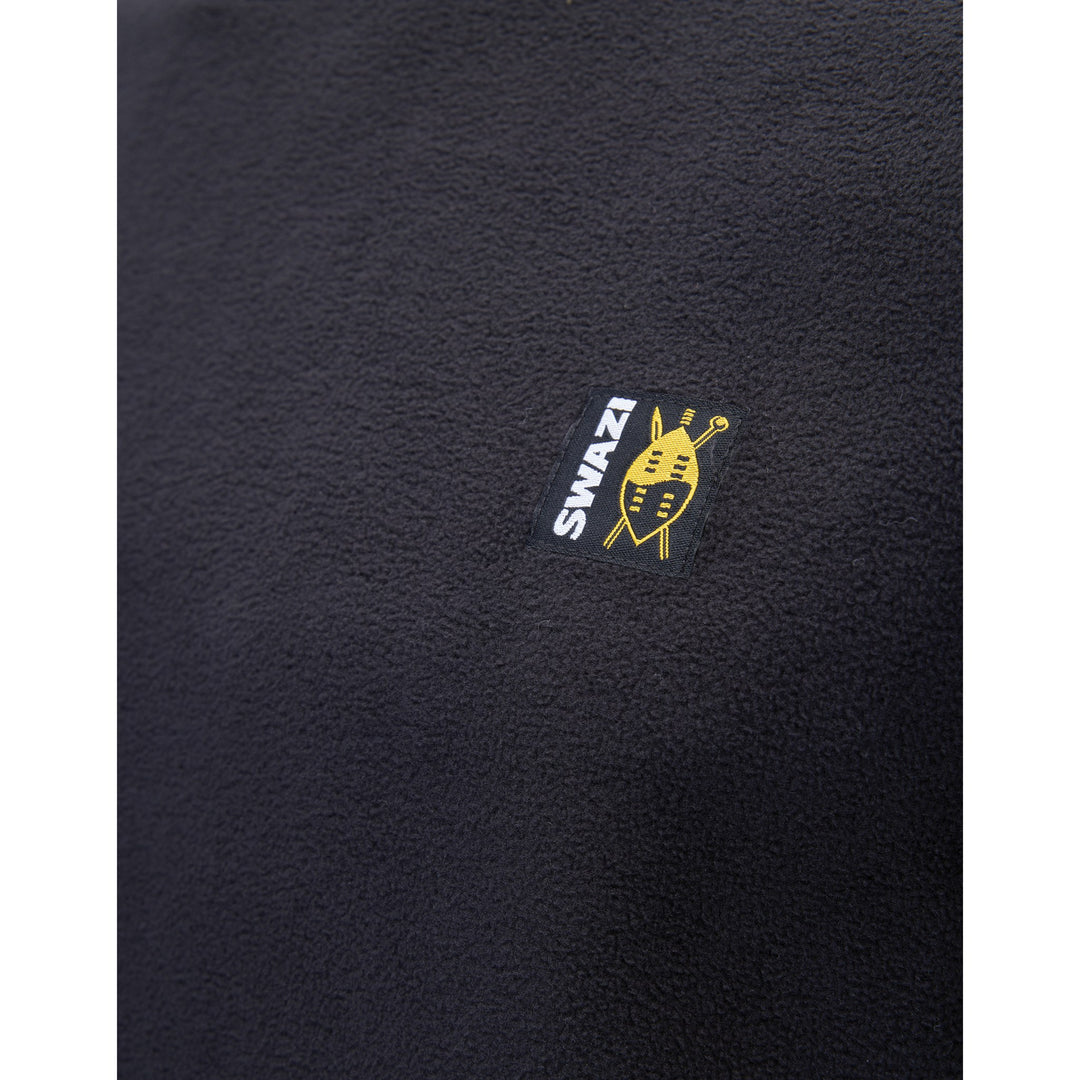Swazi Long Sleeve Micro Top in Black