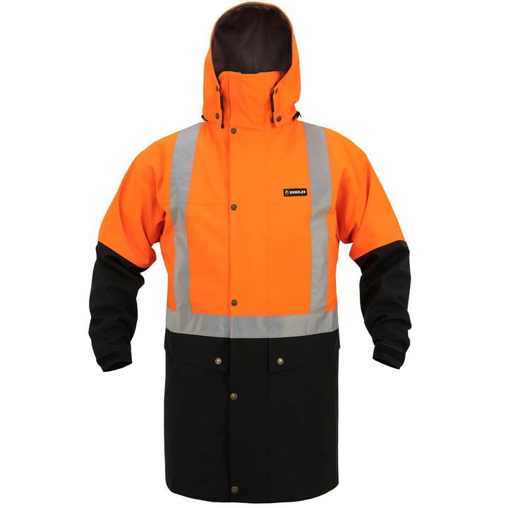 Swazi Orion Jacket in Blaze / Black