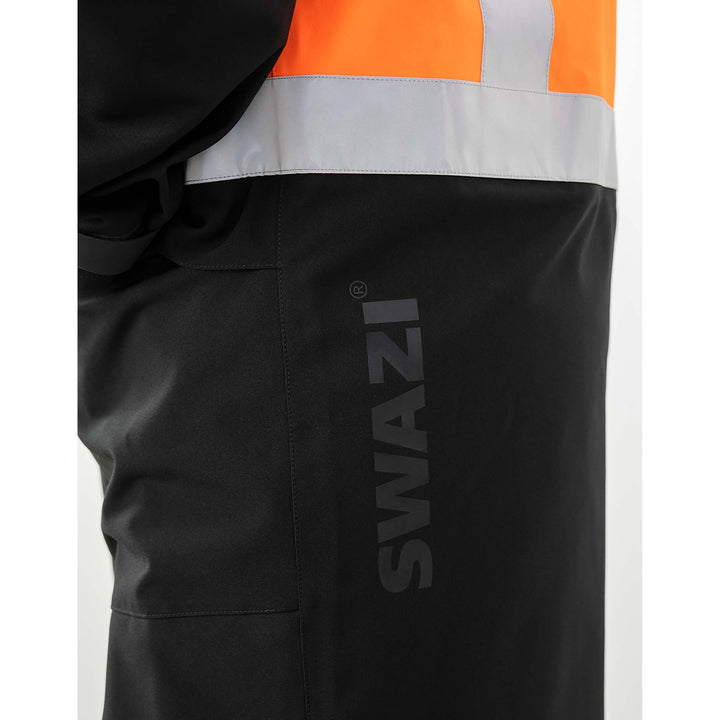 Swazi Orion Jacket in Blaze / Black