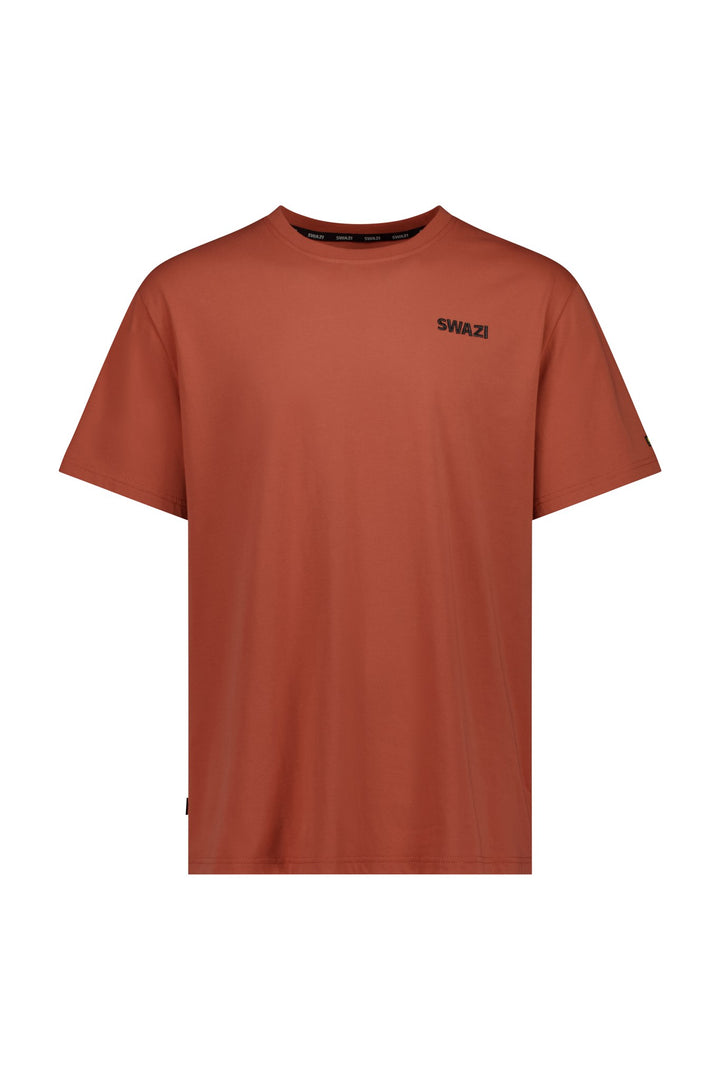 Swazi Pillar Hunting Tee in Brick