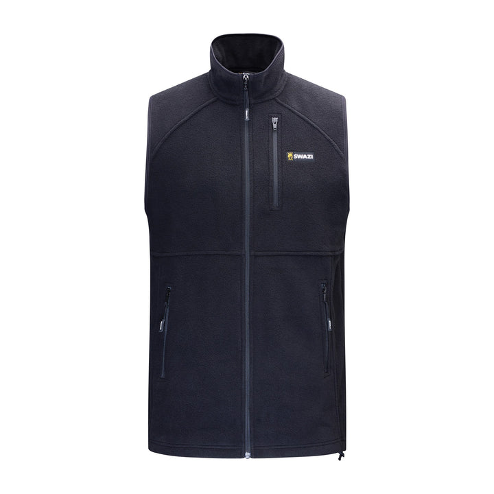 Swazi Sherpa Vest in Black
