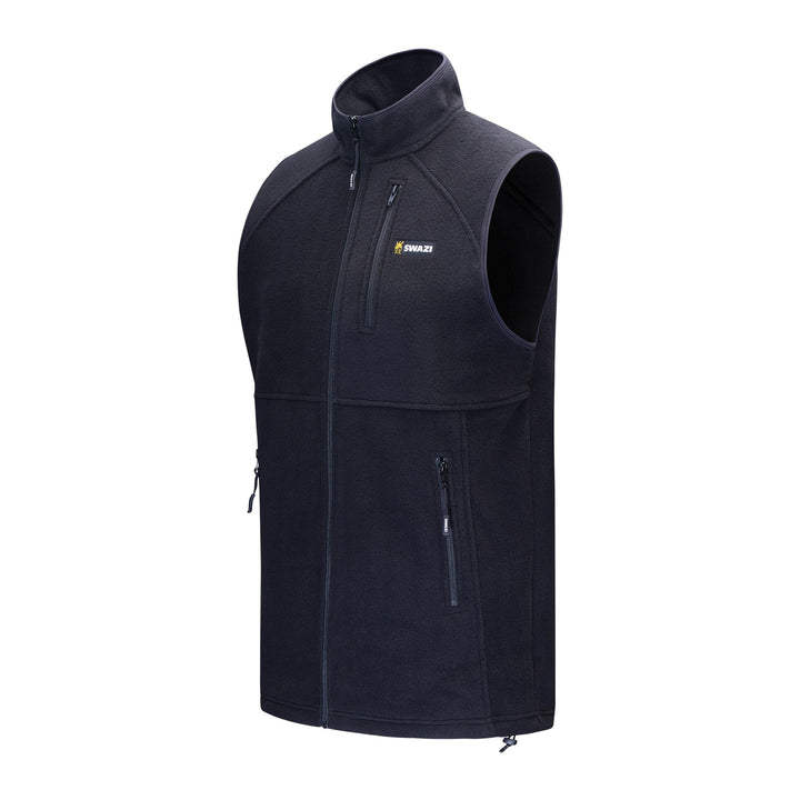 Swazi Sherpa Vest in Black