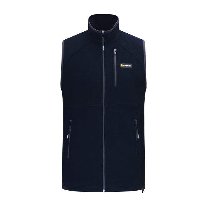 Swazi Sherpa Vest in Midnight
