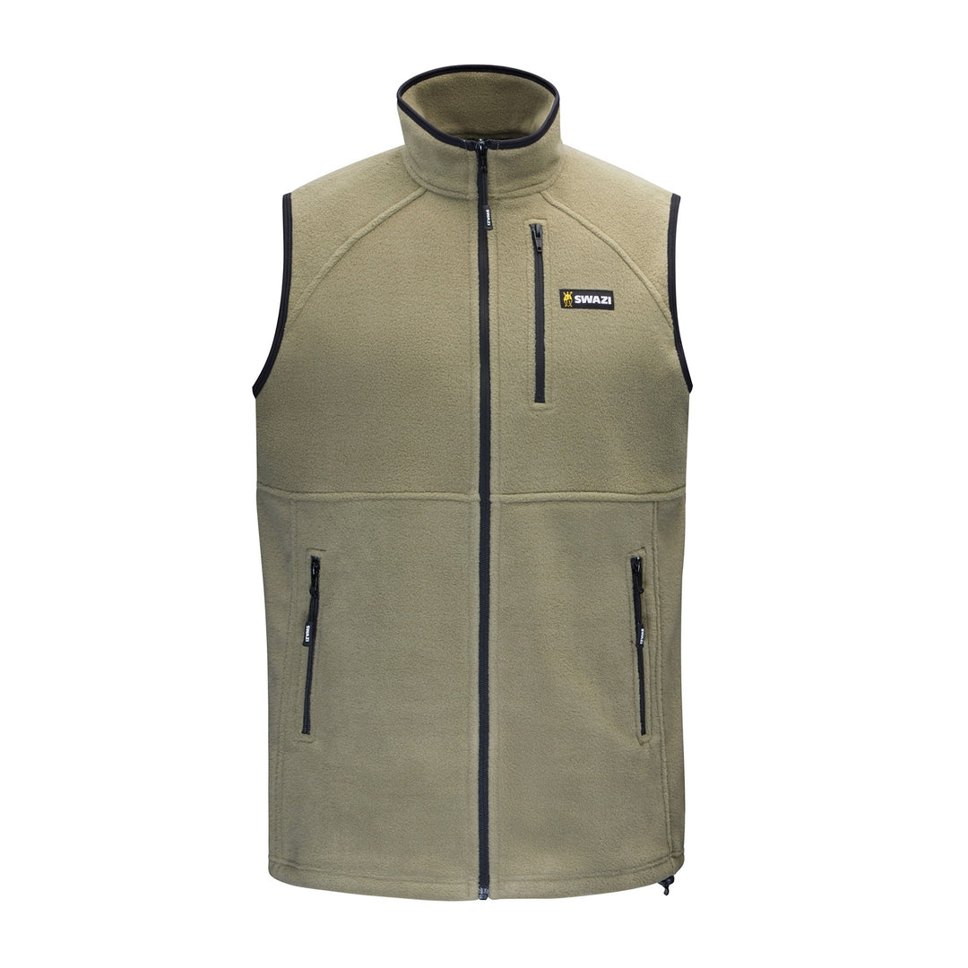 Swazi Sherpa Vest in Tussock