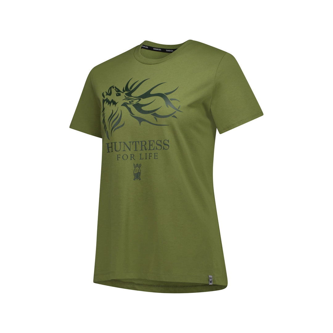 Swazi Tarns Tee in Olive Green